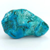 Chrysocolla-Malachiet, Natuurlijke gepolijste steen in blauw, groen en turquoise. Steen nr. 3
