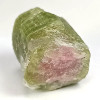 Cristal bruto natural de Turmalina Sandía - Piedra de Turmalina Sandía rosa y verde. Nº 5