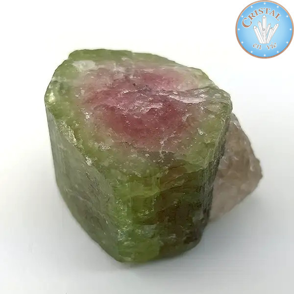 Watermelon Tourmaline, Stone No. 6 - Cristal-en-vie.com