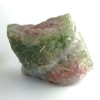 Cristal bruto natural de Turmalina Sandía - Piedra de Turmalina Sandía rosa y verde. Nº 9