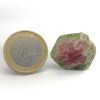 Natürlicher roher Wassermelonen-Turmalin-Kristall - Rosa-grüner Wassermelonen-Turmalin. Nr. 12