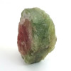 Cristal bruto natural de Turmalina Sandía - Piedra de Turmalina Sandía rosa y verde. Nº 12