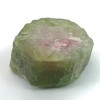 Cristal bruto natural de Turmalina Melancia - Pedra de Turmalina Melancia rosa e verde. Nº 13