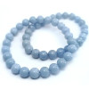 Pulseira de contas de ANGELITA, pedra natural - Cristal-en-vie.com