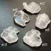 Cristal Alma Lamelar, Quartzo Faden, pedra natural bruta de Skardu, Paquistão.