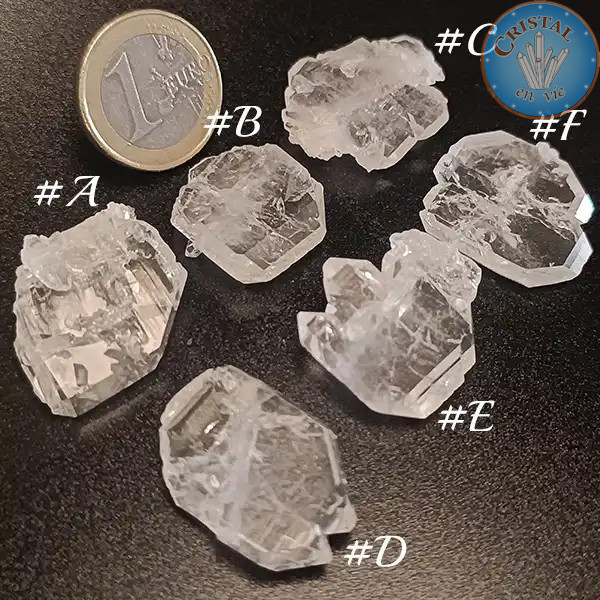 Cristal âme, Faden Quartz, Quartz lamellaire n16 - Cristal-en-vie.com